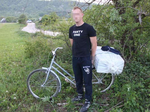 Contrabanda pe bicicleta